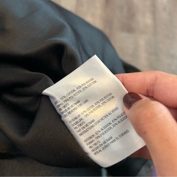 MICHAEL Michael Kors Black Hooded Coat - Picture 4 of 6